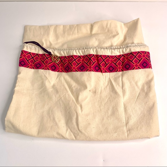 Tory Burch Everly Hobo Bag Shell Pink Pebbled Leather Purse Medium - Picture 14 of 14